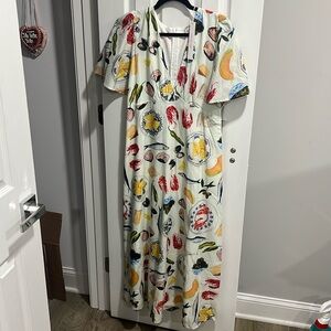 Grace Dress LISA SAYS GAH - Tapas Ivory